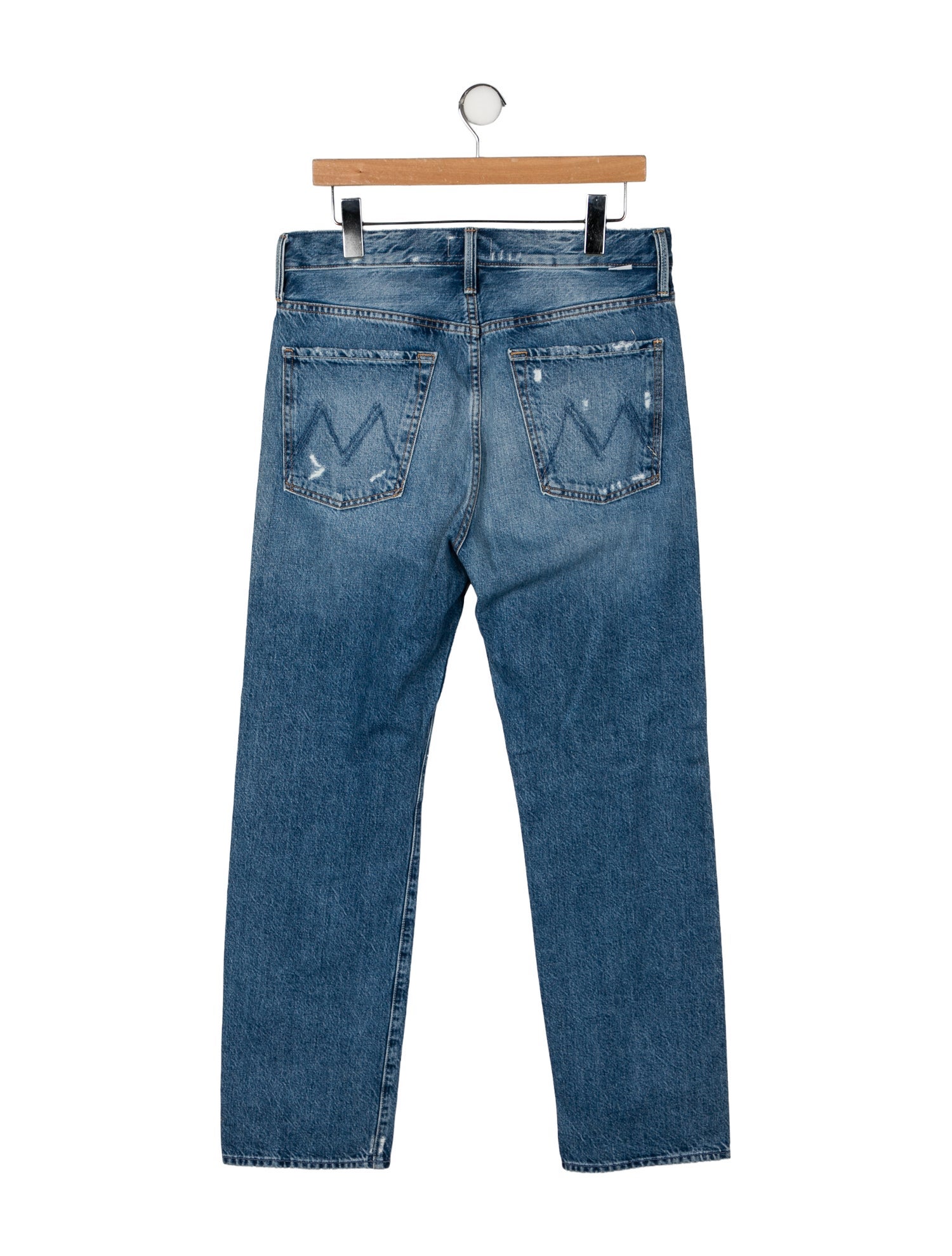 Mother Straight-Leg Jeans