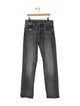 Mother Mid-Rise Straight Leg Jeans