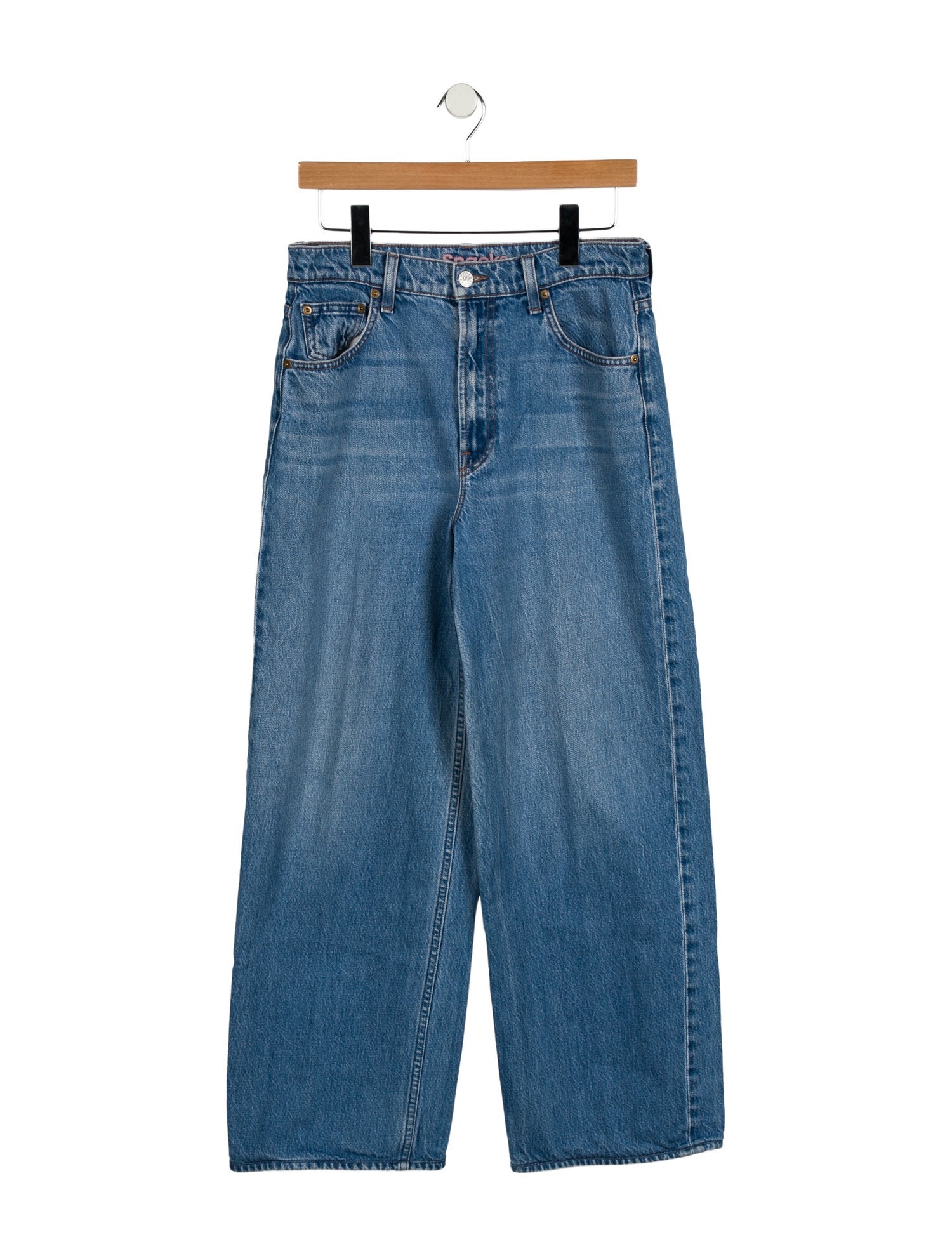 Mother High-Rise Wide Leg Jeans