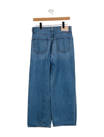 Mother High-Rise Wide Leg Jeans