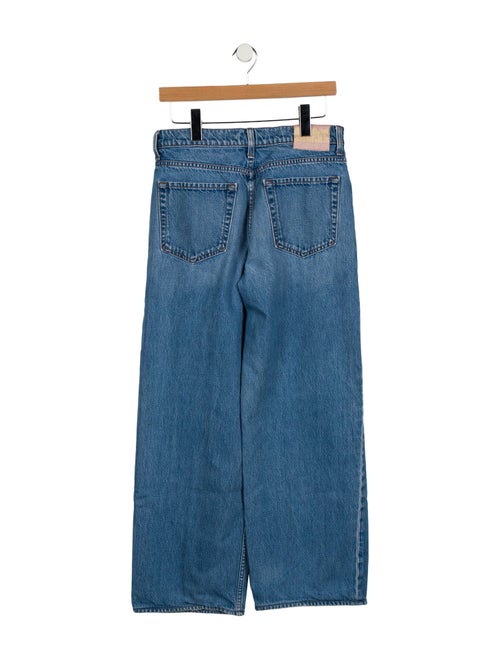 Mother High-Rise Wide Leg Jeans