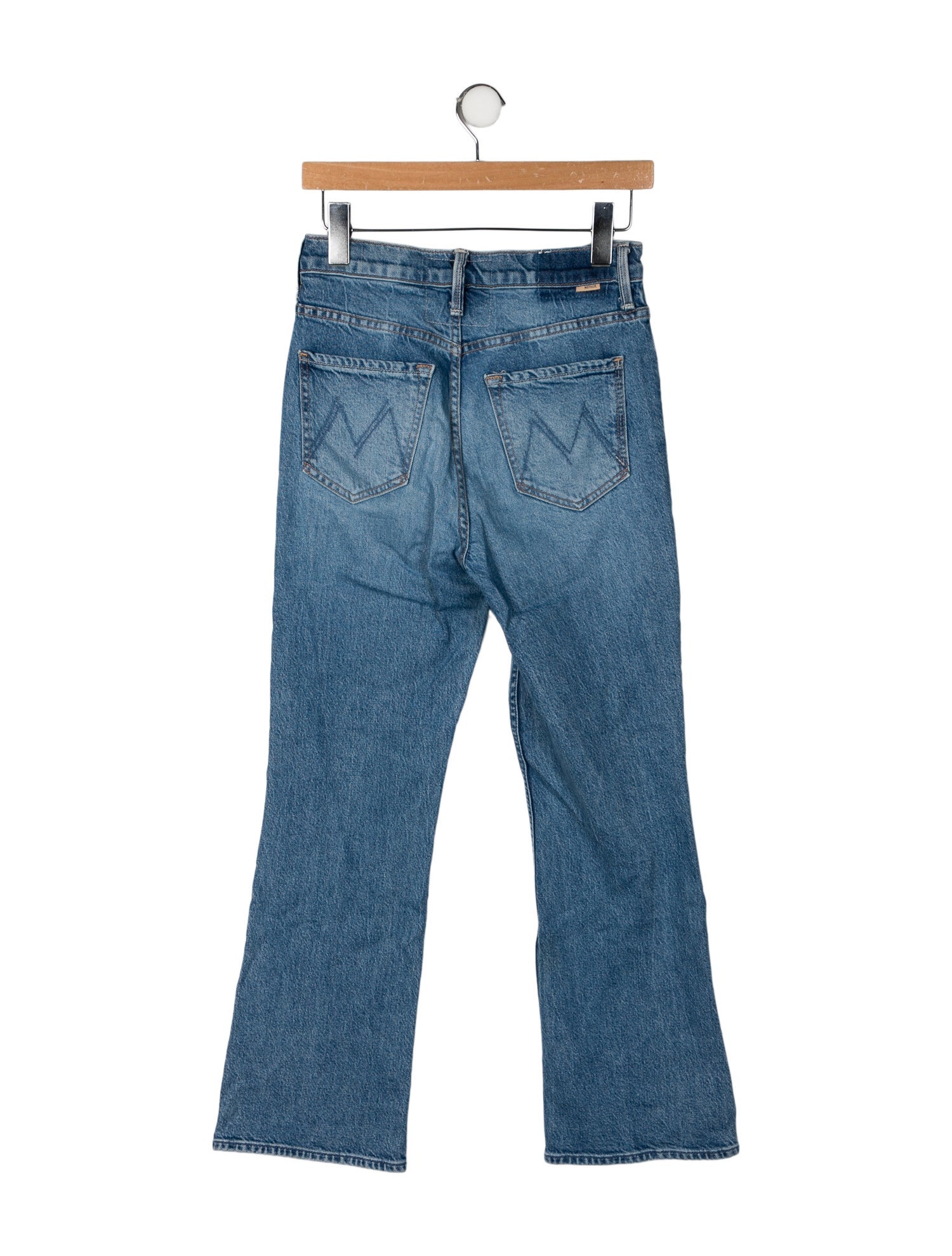 Mother High-Rise Wide Leg Jeans