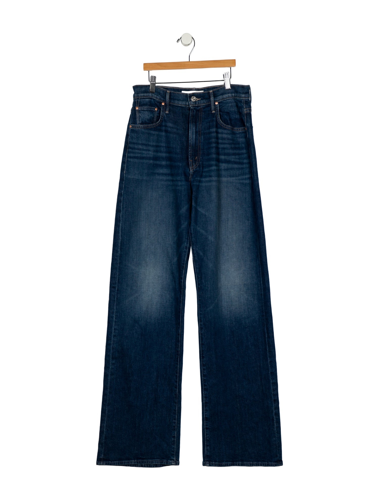 Mother High-Rise Wide Leg Jeans