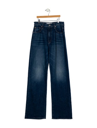 Mother High-Rise Wide Leg Jeans