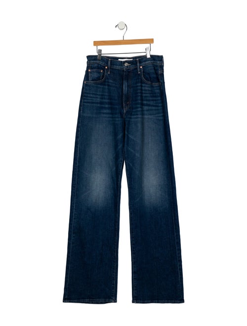 Mother High-Rise Wide Leg Jeans
