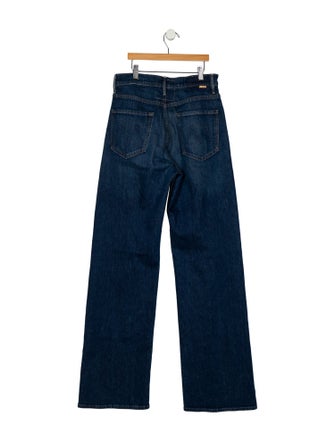 Mother High-Rise Wide Leg Jeans
