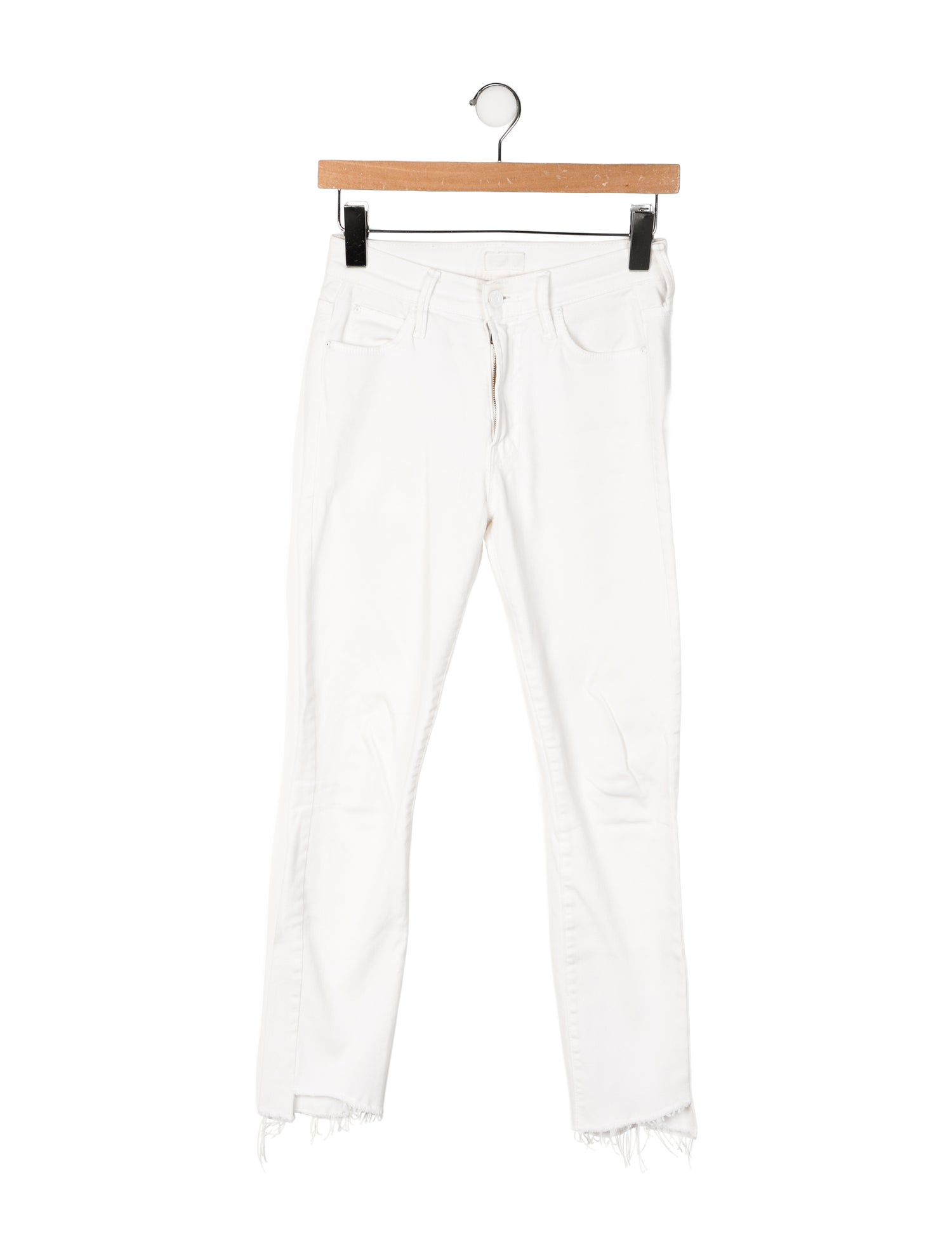 Mother Mid-Rise Skinny Leg Jeans