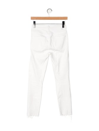 Mother Mid-Rise Skinny Leg Jeans