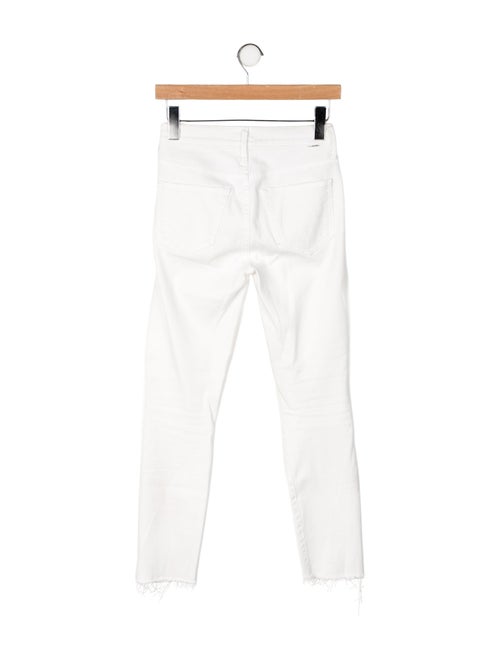 Mother Mid-Rise Skinny Leg Jeans