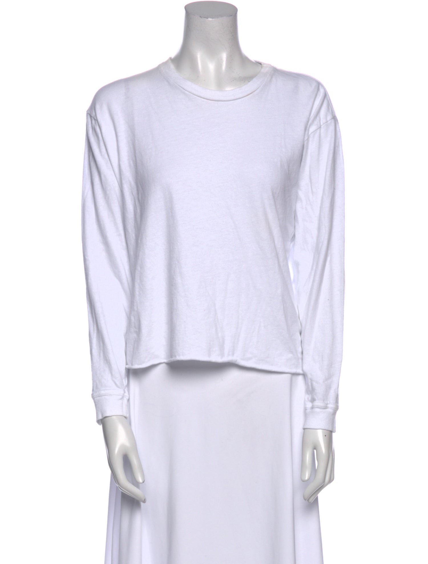Mother Crew Neck Long Sleeve Top
