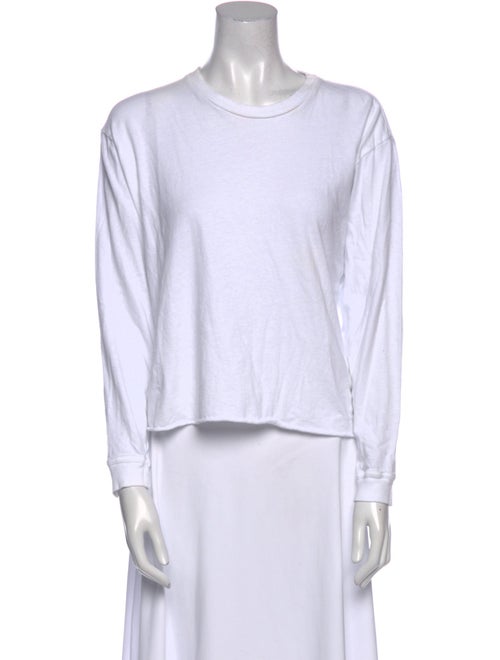 Mother Crew Neck Long Sleeve Top