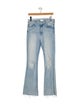 Mother Mid-Rise Wide Leg Jeans