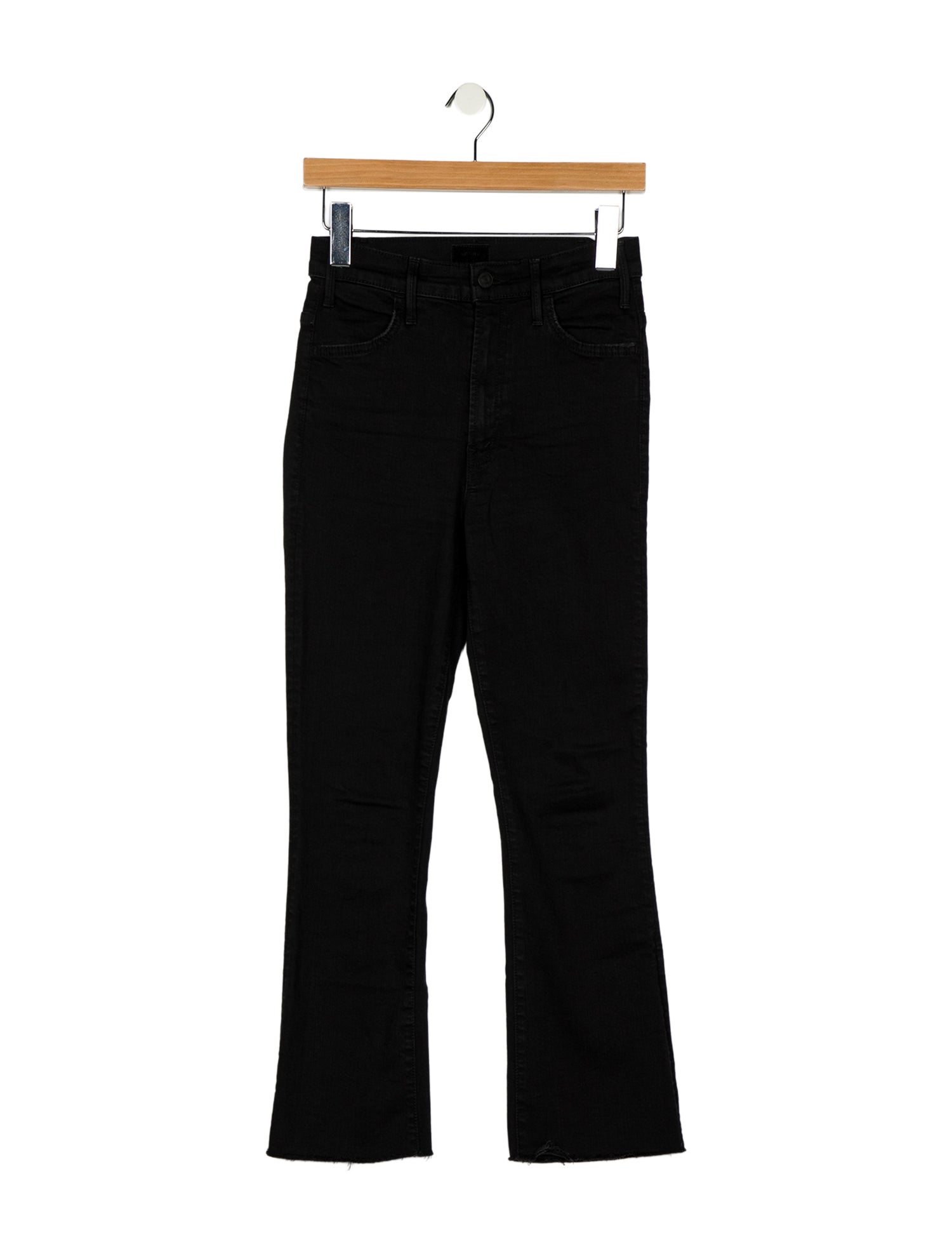 Mother Mid-Rise Straight Leg Jeans