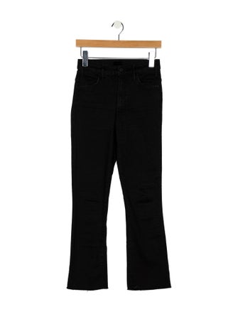 Mother Mid-Rise Straight Leg Jeans