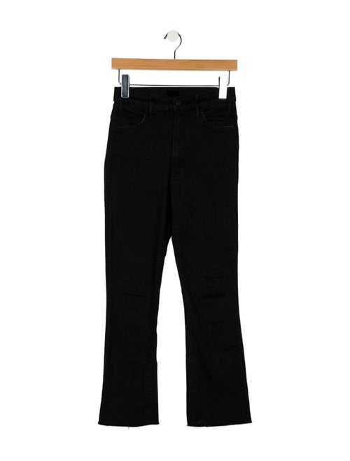 Mother Mid-Rise Straight Leg Jeans