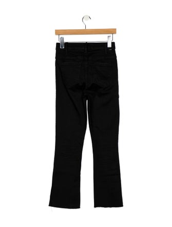 Mother Mid-Rise Straight Leg Jeans