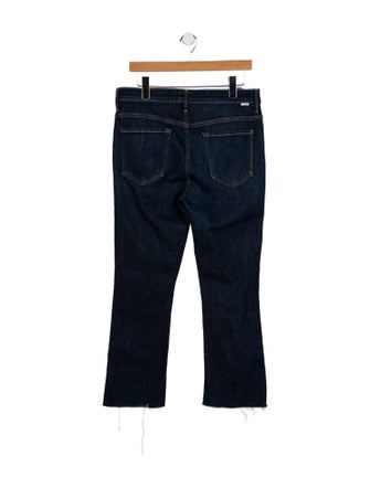 Mother High-Rise Straight Leg Jeans