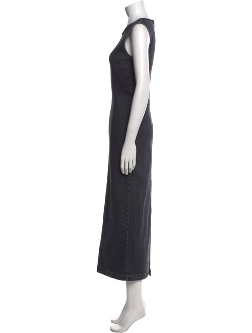 Mother Crew Neck Long Dress