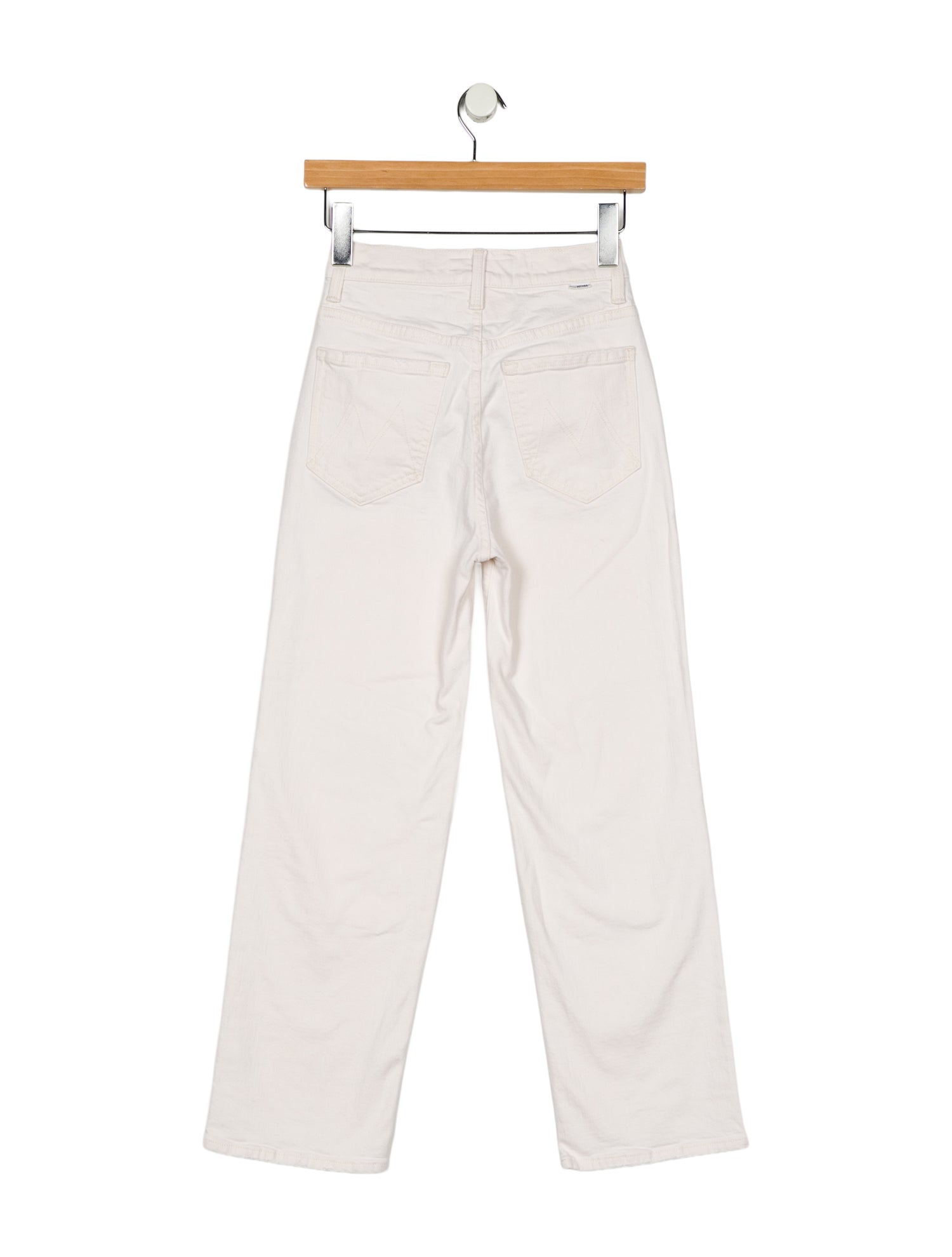 Mother Mid-Rise Straight Leg Jeans