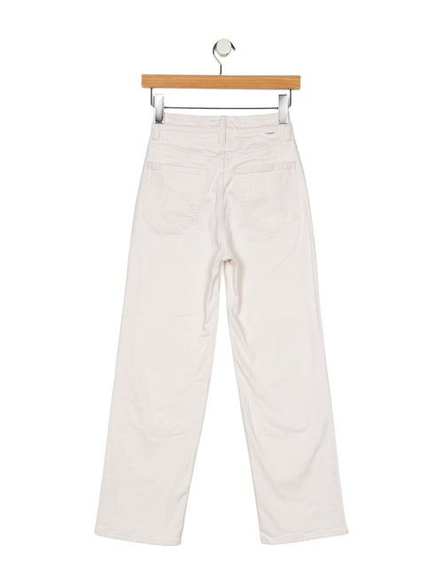 Mother Mid-Rise Straight Leg Jeans