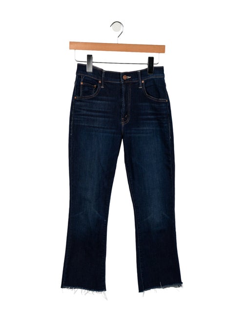 Mother Mid-Rise Straight Leg Jeans