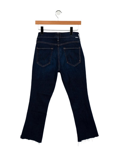 Mother Mid-Rise Straight Leg Jeans