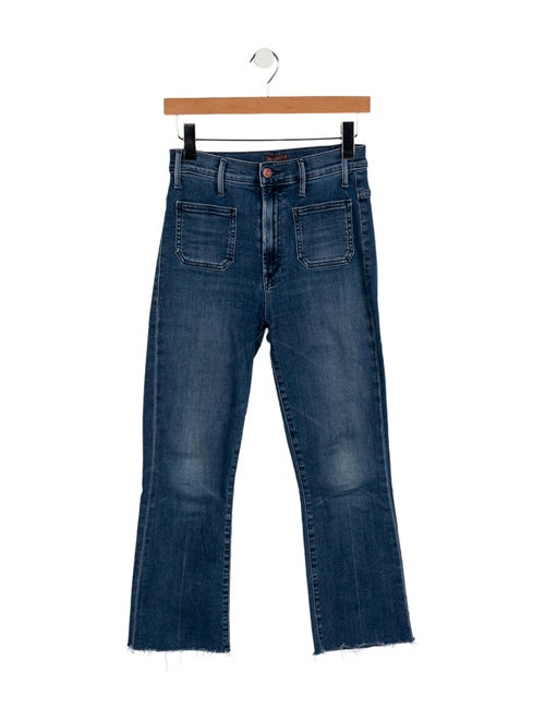 Mother High-Rise Straight Leg Jeans