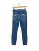 Mother Mid-Rise Skinny Leg Jeans