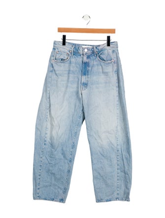 Mother High-Rise Wide Leg Jeans