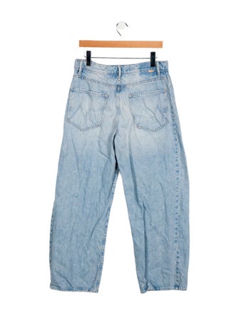 Mother High-Rise Wide Leg Jeans