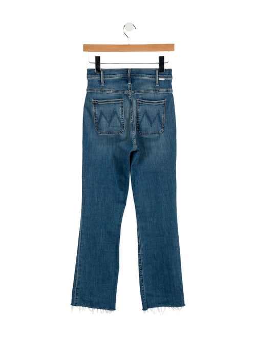 Mother Mid-Rise Straight Leg Jeans