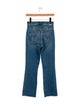 Mother Mid-Rise Straight Leg Jeans