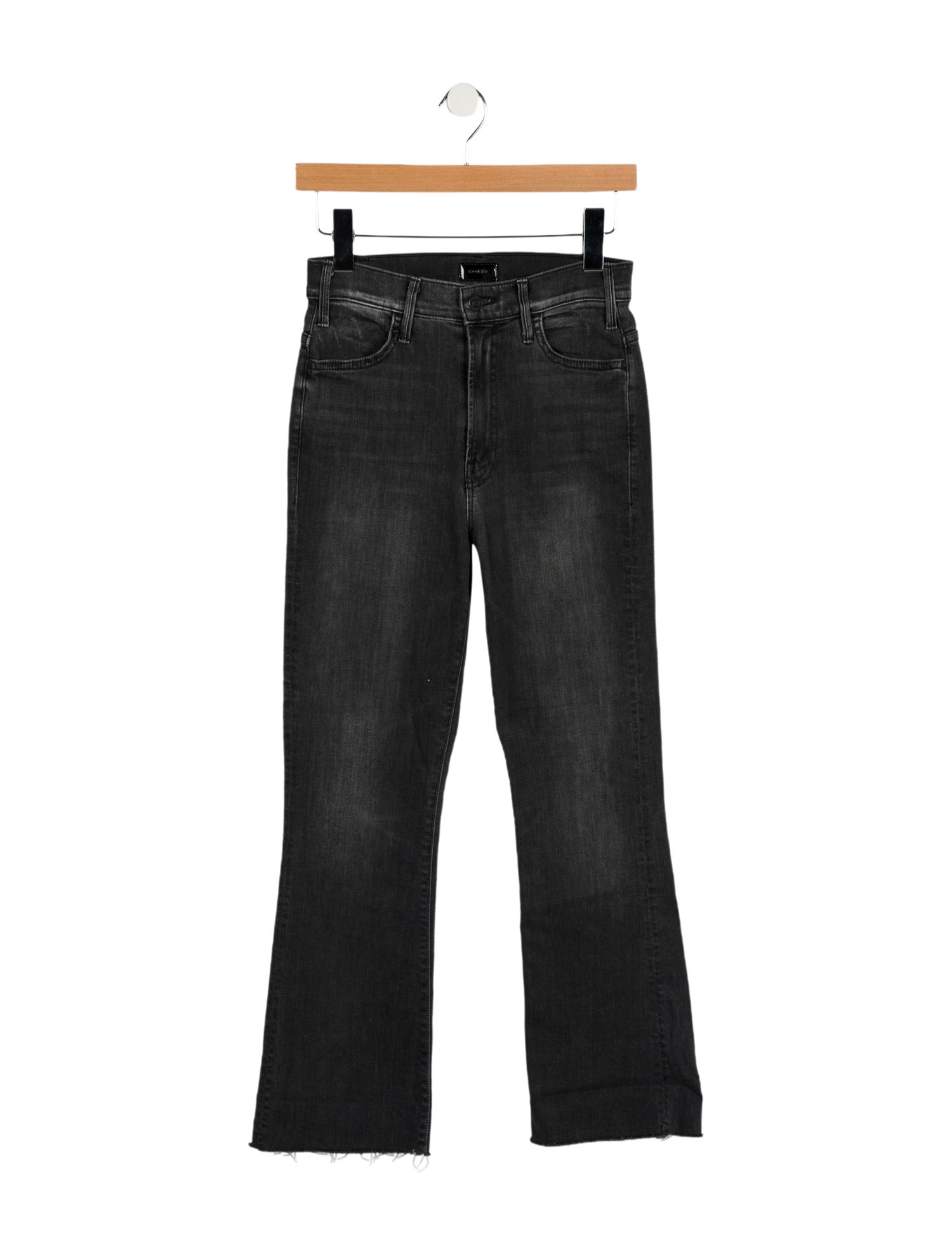 Mother Mid-Rise Straight Leg Jeans