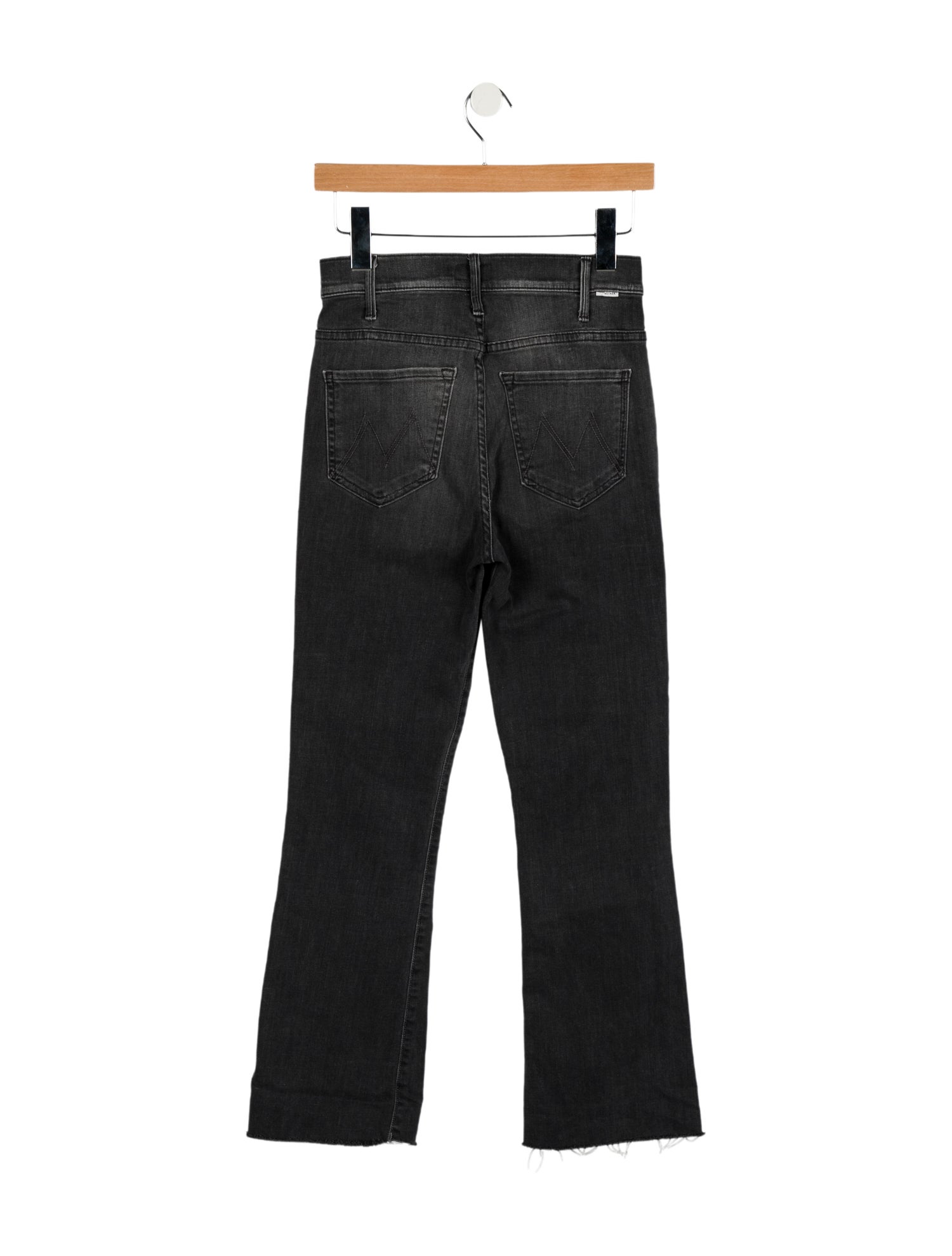 Mother Mid-Rise Straight Leg Jeans