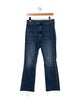 Mother Mid-Rise Straight Leg Jeans