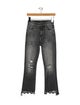 Mother Mid-Rise Straight Leg Jeans