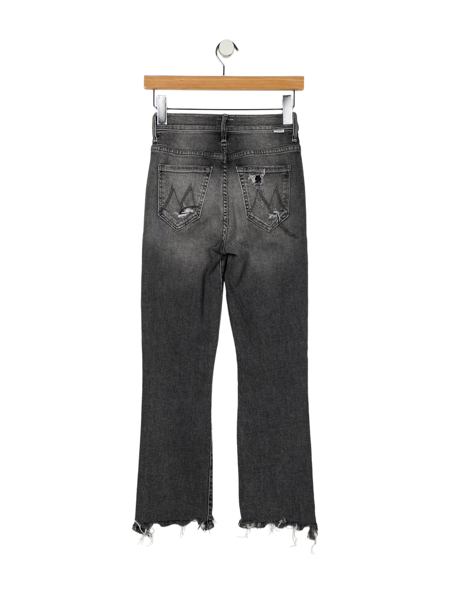 Mother Mid-Rise Straight Leg Jeans