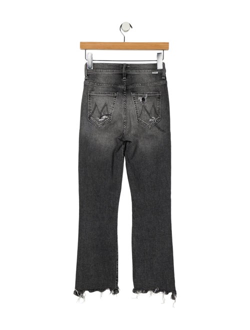 Mother Mid-Rise Straight Leg Jeans