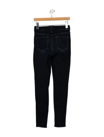 Mother High-Rise Skinny Leg Jeans