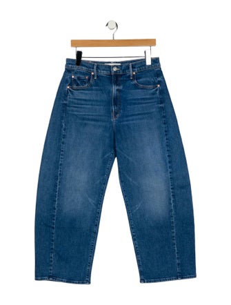 Mother High-Rise Wide Leg Jeans