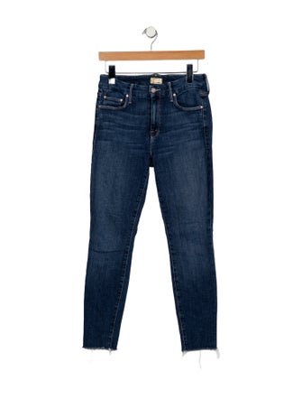 Mother Mid-Rise Skinny Leg Jeans