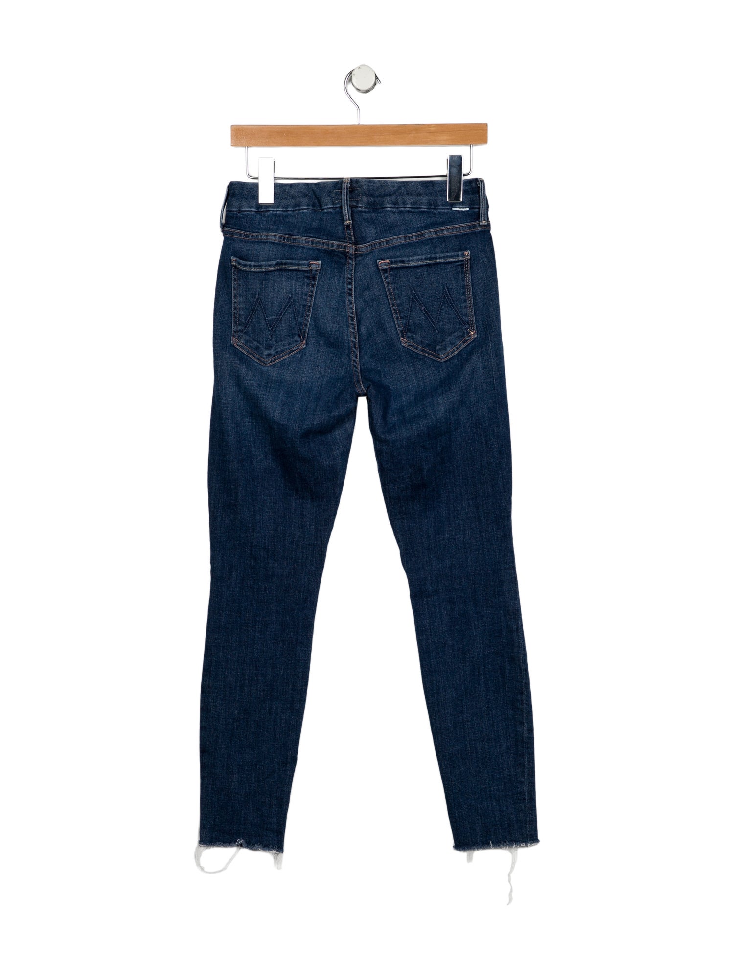 Mother Mid-Rise Skinny Leg Jeans