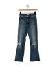 Mother Mid-Rise Straight Leg Jeans