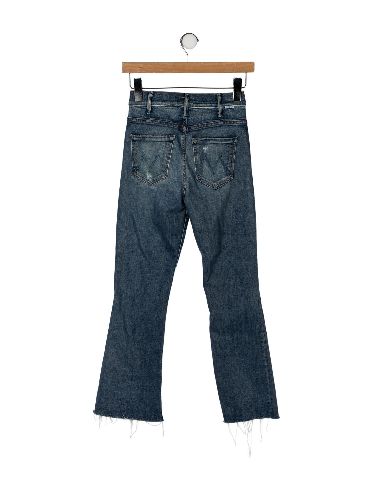 Mother Mid-Rise Straight Leg Jeans