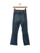 Mother Mid-Rise Straight Leg Jeans