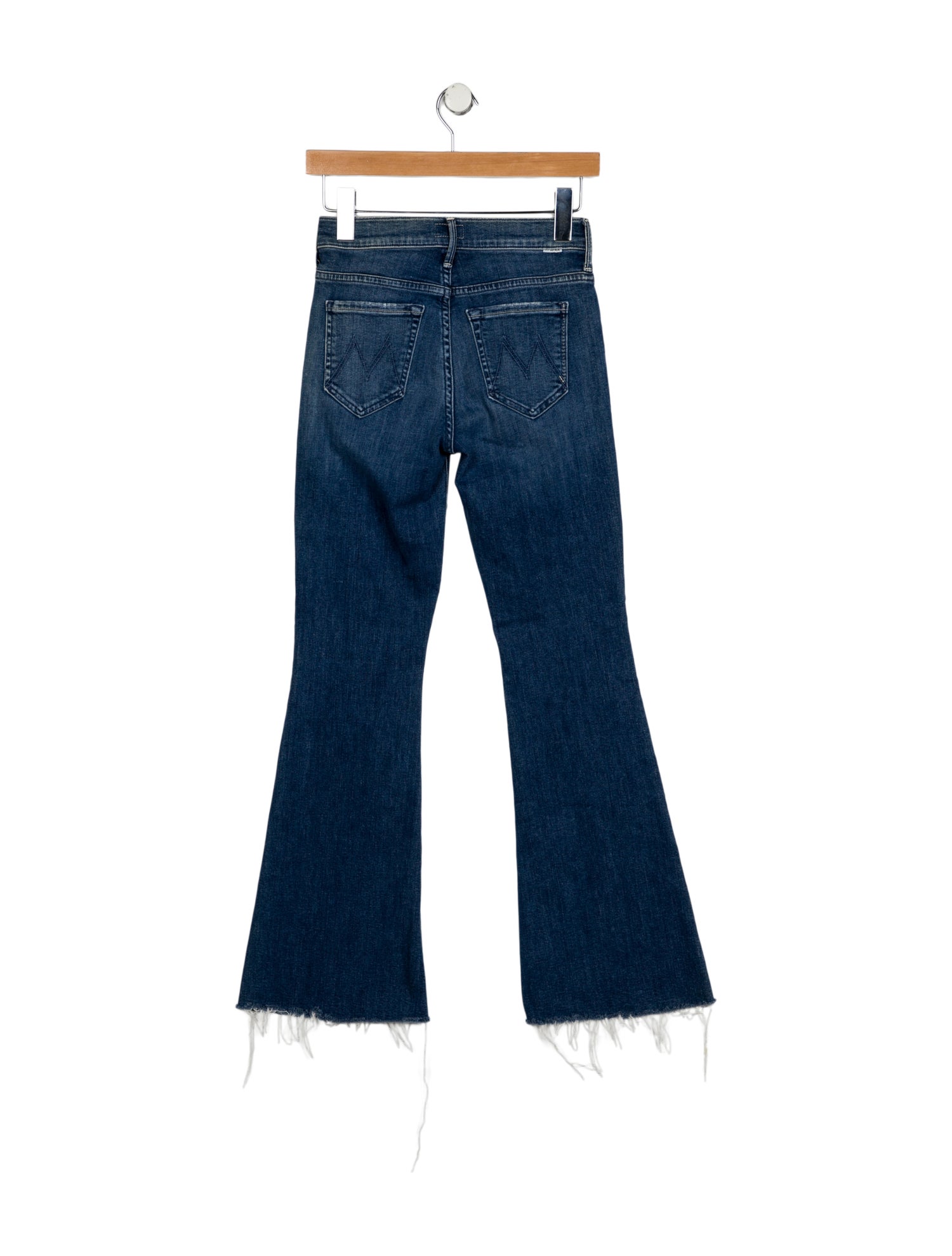 Mother Mid-Rise Wide Leg Jeans