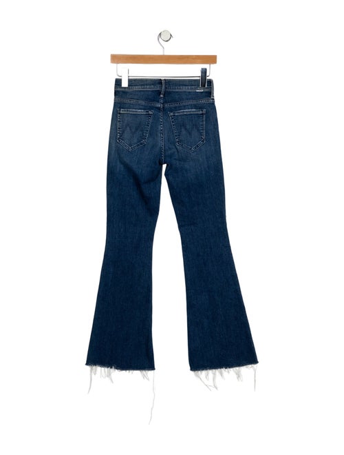 Mother Mid-Rise Wide Leg Jeans