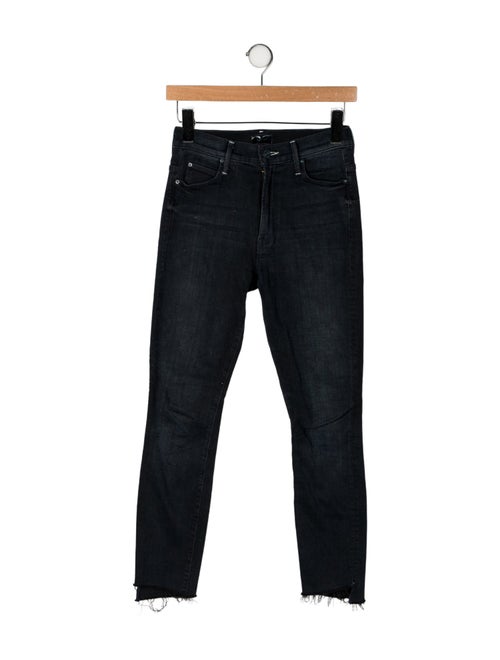 Mother Mid-Rise Skinny Leg Jeans