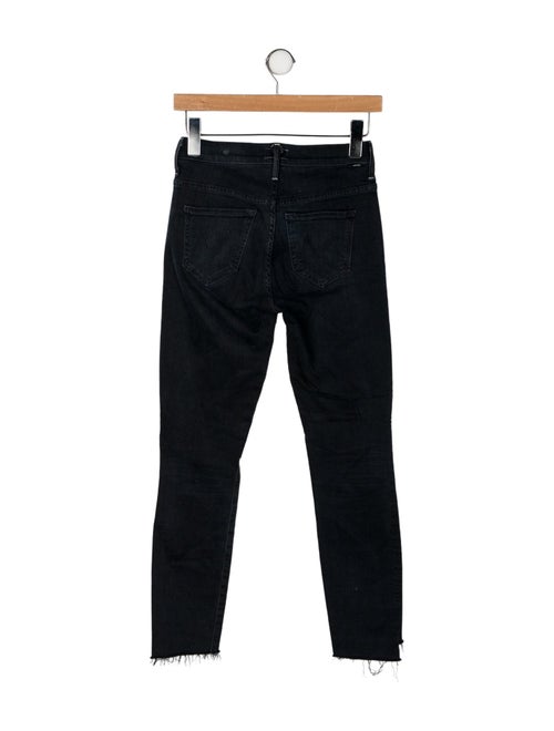 Mother Mid-Rise Skinny Leg Jeans