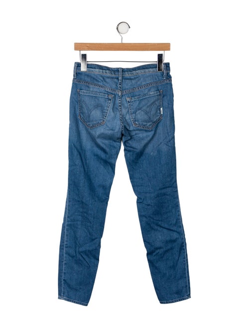 Mother Low-Rise Skinny Leg Jeans